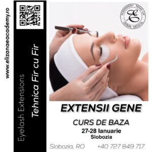 CURS DE BAZA EXTENSII GENE FIR CU FIR - SLOBOZIA 27-28 Ianuarie. DURATĂ CURS: 3 (2+1) zilePRET CURS: 1200 LeiLocuri: maxim 3 cursanți / grup
