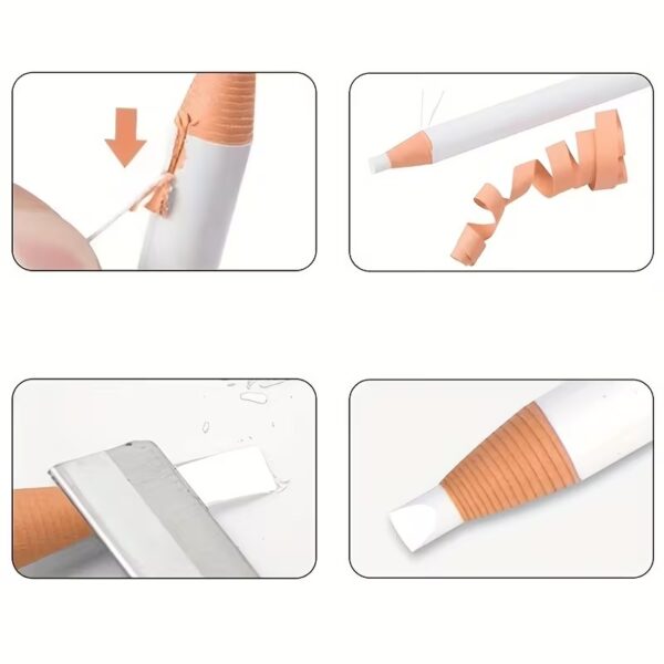 Dermatograf marker - alb - imagine 3