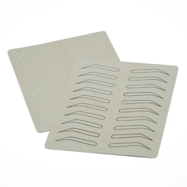 Piele artificiala cu evidentiere pentru practica sprancene - imagine 2
