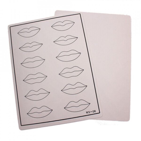 Piele artificiala practica buze