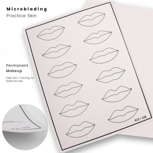 Piele artificiala practica buze - imagine 2