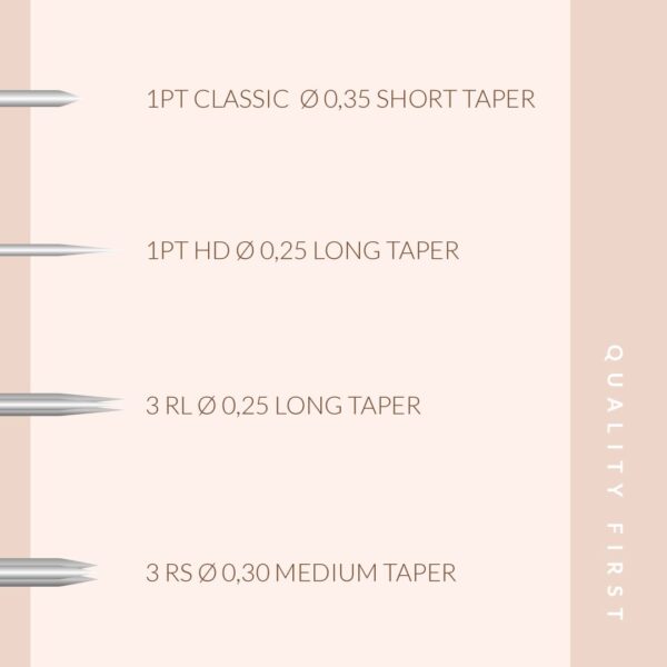 3 RS Ø 0,30 Medium Taper (20 pcs) - imagine 3